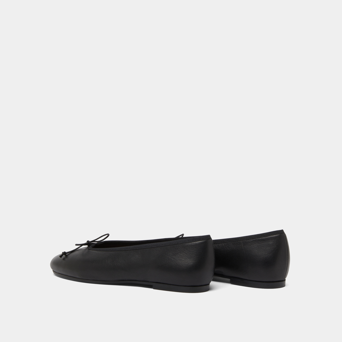 Ballerines à lacets en cuir noir | DJERBA | Jonak