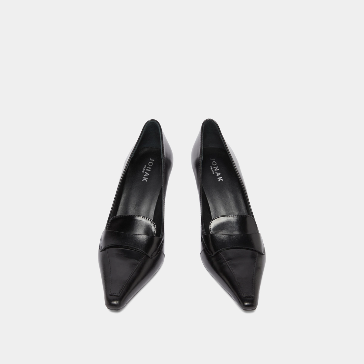 Escarpins à pattes en cuir noir | BLONDIE | Jonak