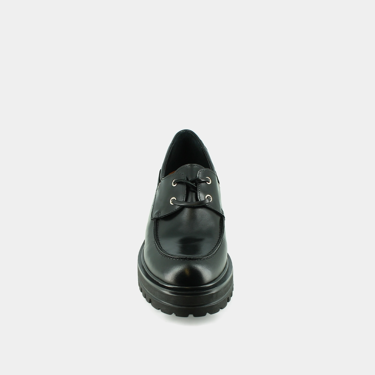 Derbies à lacets en cuir noir | ANGELUS | Jonak