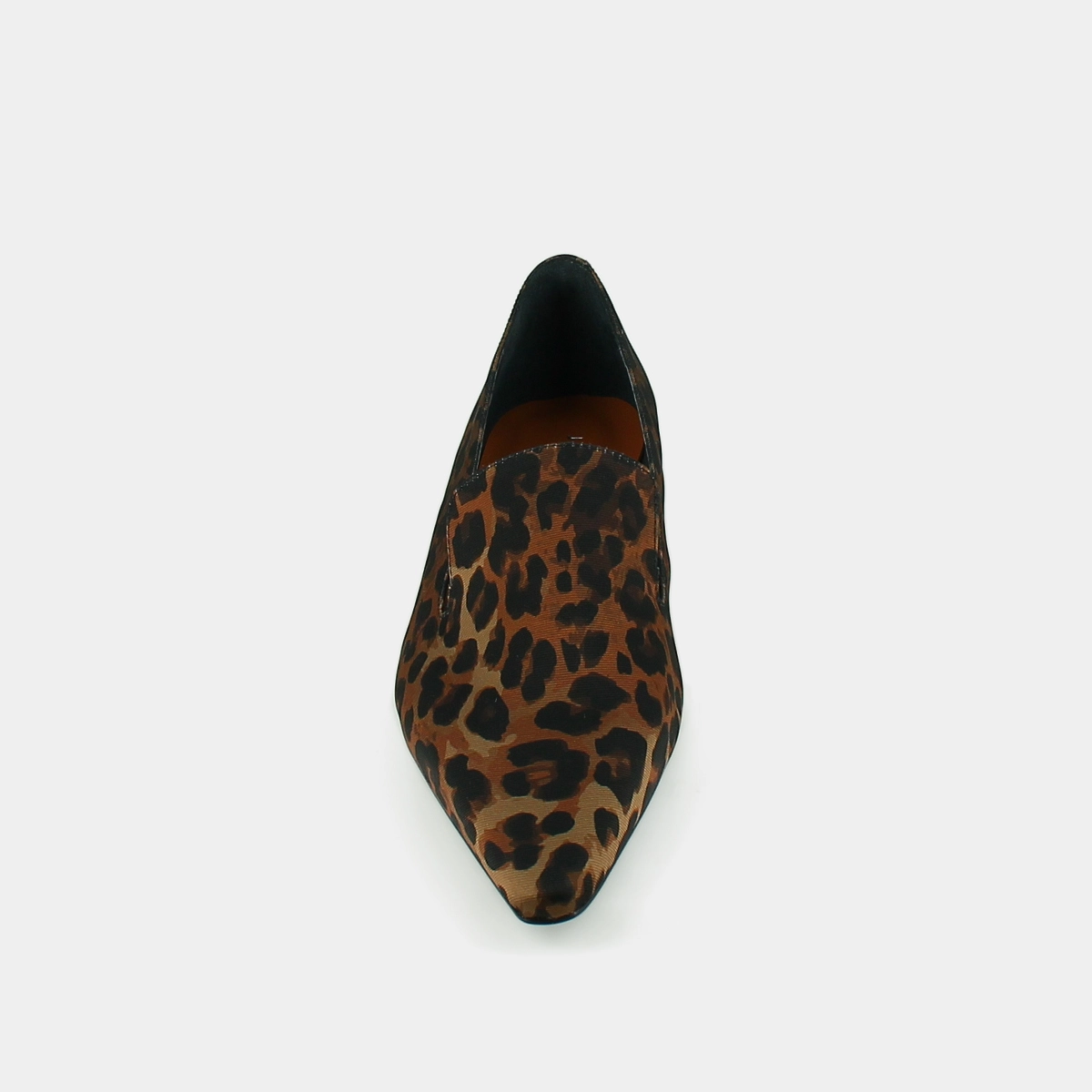 Ballerines à pattes en textile léopard marron | DANTESSE | Jonak